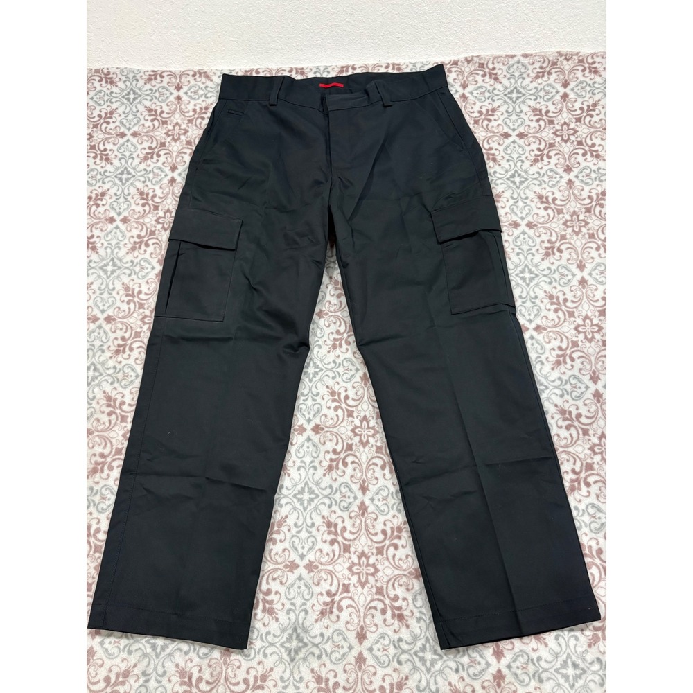 Tesla Motors Employee Uniform Cargo Pants Mens 34x30 Black Work Trousers USA